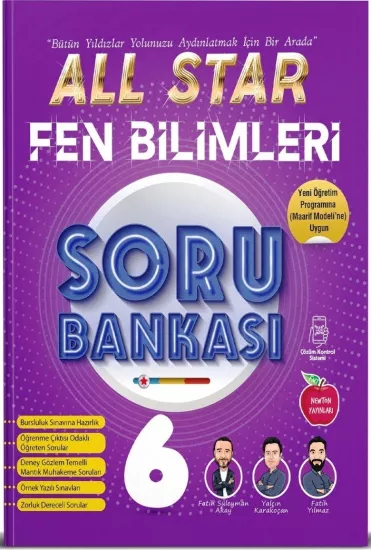 6. Sınıf Fen Bilimleri All Star Soru Bankası Newton Yayınları