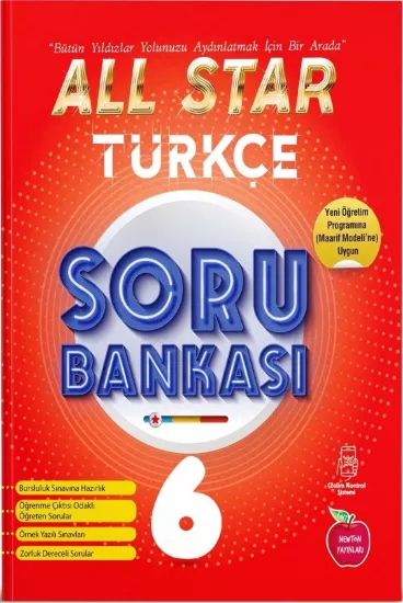 6. Sınıf Türkçe All Star Soru Bankası Newton Yayınları