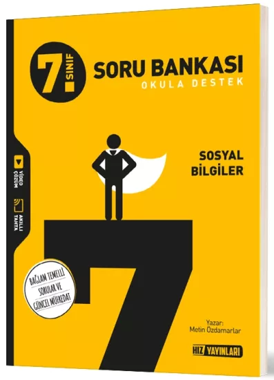 7. Sınıf Sosyal Bilgiler Soru Bankası Hız Yayınları