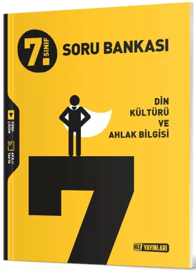 7. Sınıf Din Kültürü ve Ahlak Bilgisi Soru Bankası Hız Yayınları