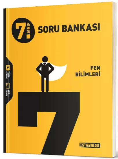 7. Sınıf Fen Bilimleri Soru Bankası Hız Yayınları