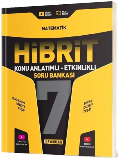 7. Sınıf Hibrit Matematik Soru Bankası Hız Yayınları