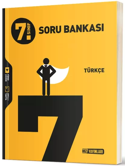 7. Sınıf Türkçe Soru Bankası Hız Yayınları