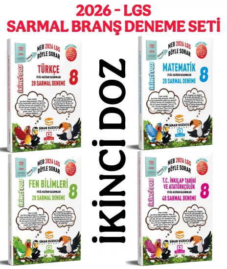 8. Sınıf Lgs Meb Böyle Sorar Sarmal Branş Deneme Seti İkinci Doz 2026