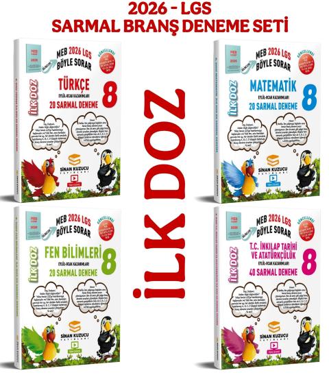 8. Sınıf Lgs Meb Böyle Sorar Sarmal Branş Deneme Seti İlk Doz 2026