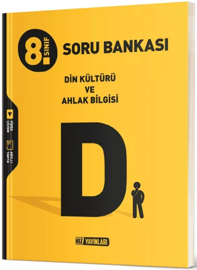 8. Sınıf Din Kültürü ve Ahlak Bilgisi Soru Bankası Hız Yayınları