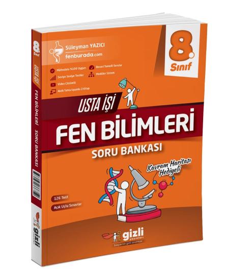 8. Sınıf Lgs Fen Bilimleri Usta İşi Soru Bankası Gizli Yayınları