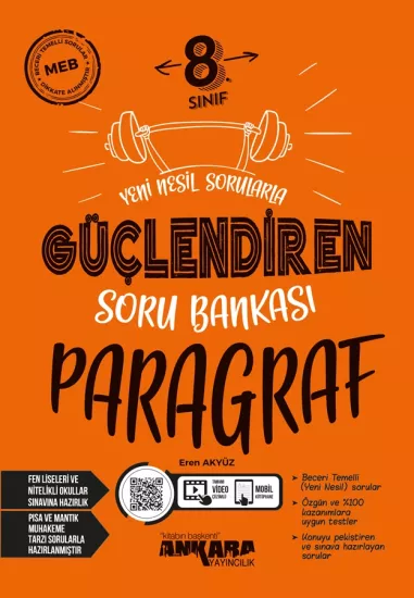 8. Sınıf Paragraf Güçlendiren Soru Bankası