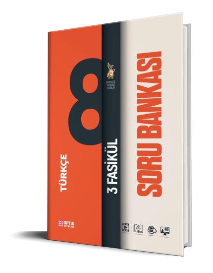 8. Sınıf Türkçe Soru Bankası Fasikülleri Optik Yayınları