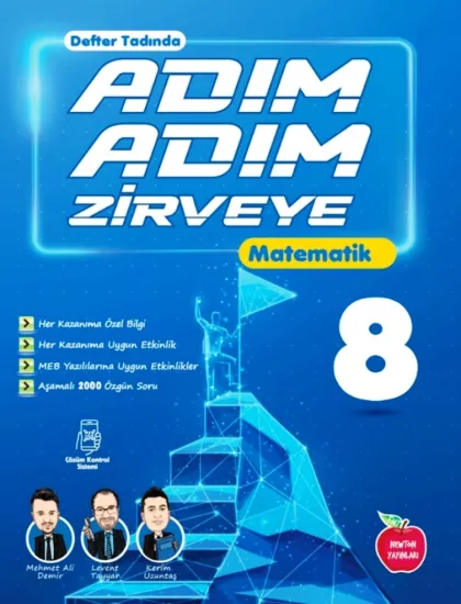 8. Sınıf Adım Adım Zirveye Matematik Soru Bankası Newton Yayınları