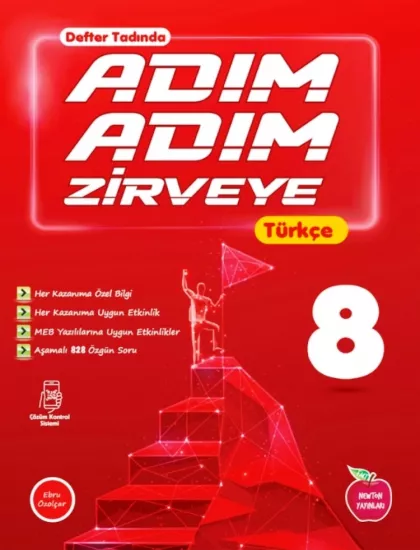8. Sınıf Adım Adım Zirveye Türkçe Soru Bankası Newton Yayınları