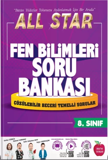 8. Sınıf All Star Fen Bilimleri Soru Bankası Newton Yayınları