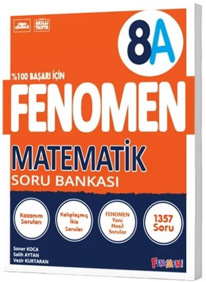 Fenomen Kitap 8. Sınıf Matematik A Soru Bankası