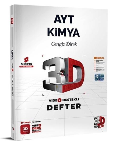 AYT 3D Kimya Video Destekli Defter