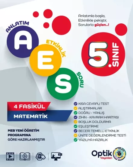 5. Sınıf Matematik AES Optik Yayınları