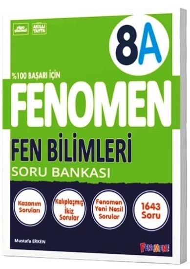 Fenomen Kitap 8. Sınıf Fen Bilimleri A Soru Bankası