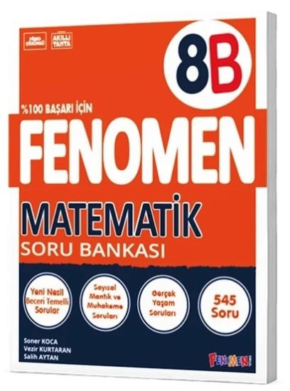 Fenomen Kitap 8. Sınıf Matematik B Soru Bankası