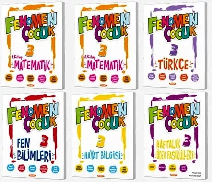 3. Sınıf 6’lı Set Fenomen Çocuk
