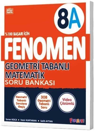 Fenomen Kitap 8. Sınıf Geometri Tabanlı Matematik A Soru Bankası