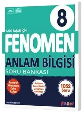 Fenomen Kitap 8. Sınıf Anlam Bilgisi Soru Bankası