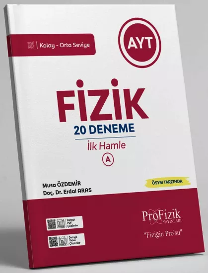 Ayt Fizik İlk Hamle 20 Deneme A ProFizik Yayınları