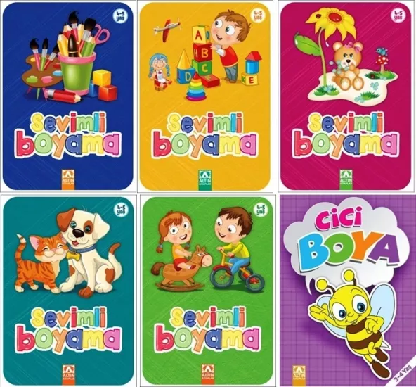 Boyama Kitabı Seti