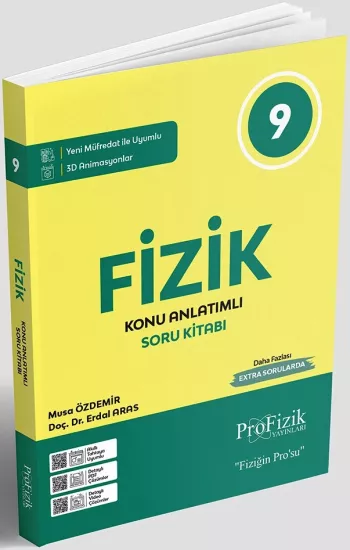 9. Sınıf Fizik Konu Anlatımlı Soru Kitabı ProFizik Yayınları