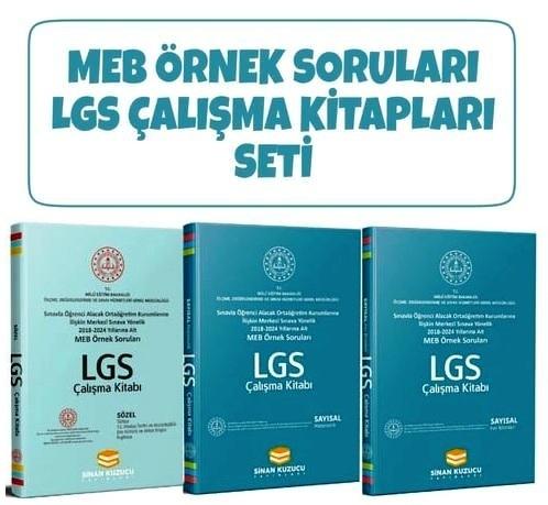 8. Sınıf Meb Örnek Soruları Lgs Çalışma Kitapları Seti Sinan Kuzucu Yayınları
