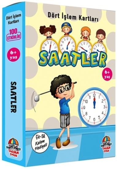 Dört İşlem Kartları - Saatler