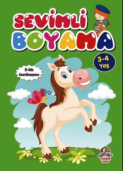 Sevimli Boyama 3-4 Yaş